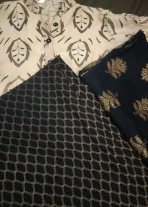 Kurta Palazzo Dupatta Set