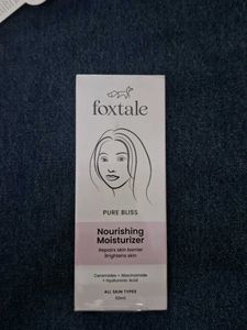 Foxtale Nourishing Moisturizer - Pure Bliss