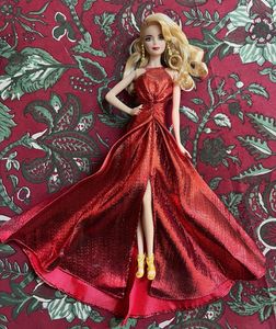 Barbie Red Gown Christmas Doll
