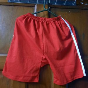 Set of 10 Athletic Shorts with White Stripe