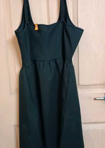 Classic Black Fit and Flare Dress