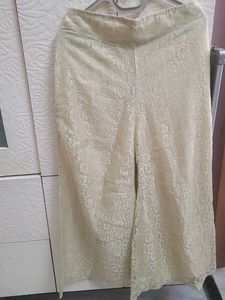 Elegant Lace Palazzo Pants