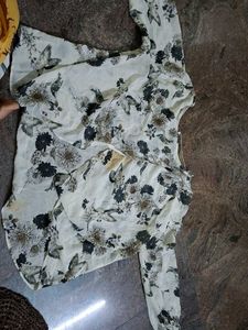 Floral Print Flowy tunic Top