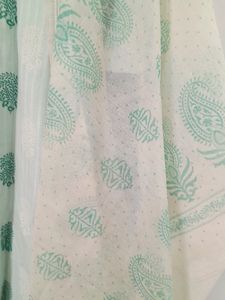 Light Green Casual Kurta &amp; Dupatta (Women's)
