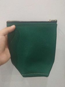 Green Pouch Bag