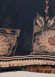 Elegant Floral Design Saree