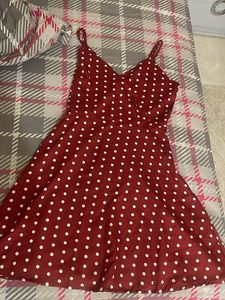 polka dot dress