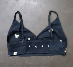 Embroidered Cami Bra Top