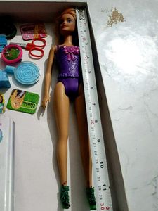 Barbie doll with freebies lots