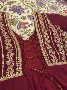 Elegant Embroidered kurti in size medium