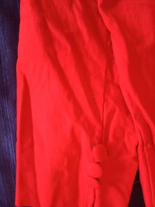 Black 🖤 and Red ♥️ jagging For Gym Activ Wear