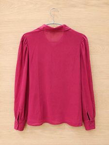 AND cherry embroidered shirt