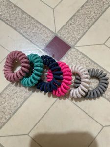 Spiral Hair Ties (set of 5)