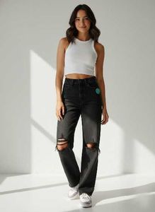 🤌✨Distressed Black Denim Jeans🤌✨