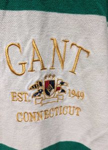 GANT Men's Striped Polo T-Shirt
