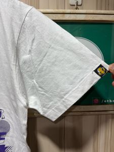 Jungle Ape White Cotton TShirt
