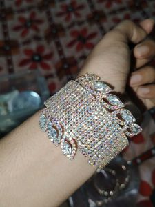 Stunning Crystal Bangle Bracelet