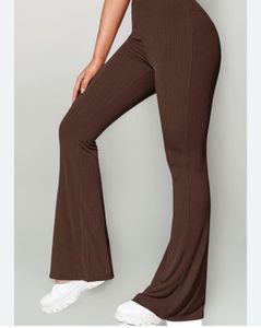 H&M Brown Flare Leggings Trousers Lower