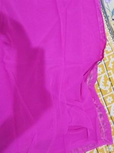 Beautiful Pink Saree