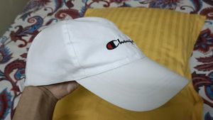 Champion Baseball Cap  White