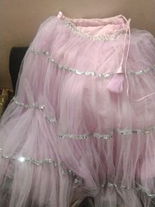 Lehenga Choli Design Party Wear Pink Colour