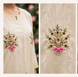 Embroidered Kurta Set