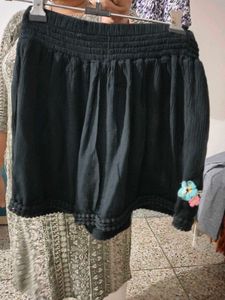 Embroidered ShortsMarks &amp; Spencer Black