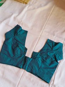 Elegant Teal Silk Blouse