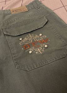 Men's Denim Embroidered Geans