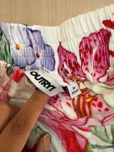 Floral Print Off-Shoulder Maxi Dress