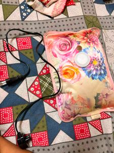 Floral Electric Hot Water Bag