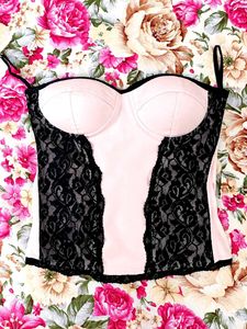 Charlotte Russe Pink Corset Top
