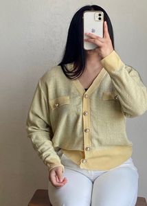 Korean Elegant Knit Cardigan💛❤️