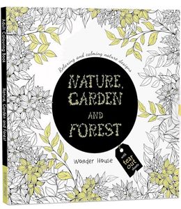 Adult Colouring Book - Nature, Garden & Forest