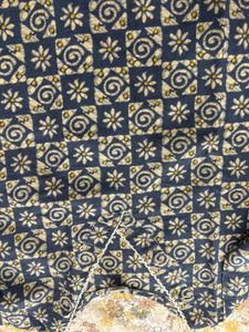 Boho Floral Print Cotton Kurti