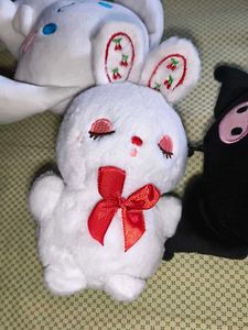 Cute Kuromi Plush Keychain