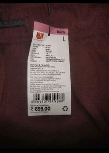 men track pants new with tag 34-36