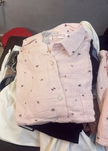 Cute Pink Floral Pajama Set