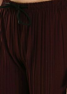 Pleated Wide Leg Pants