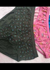 2 Pack Floral Print Briefs