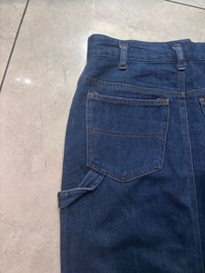 Classic Denim Midi Skirt