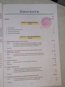 Laboratory Manual in Biology Class XI