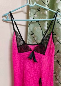 Lace Trim Nightgown