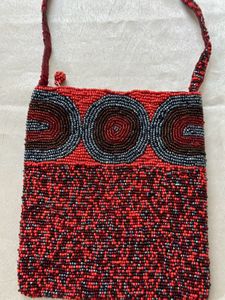 Beaded Crossbody Bag