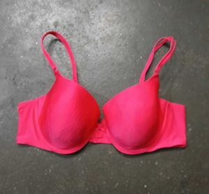 Bright Pink Push-Up Bra
