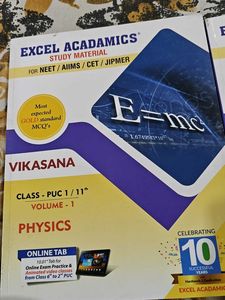 Excel Acadamics Physics Study Material