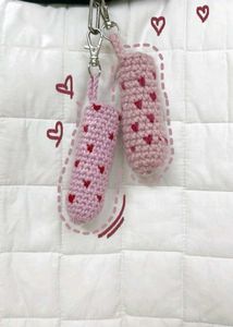 Crochet Flower Lip Balm Holder(1 piece)