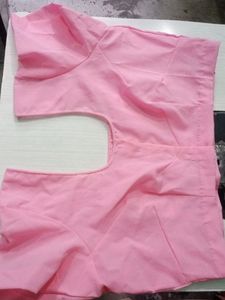 Pink Sleeveless Blouse