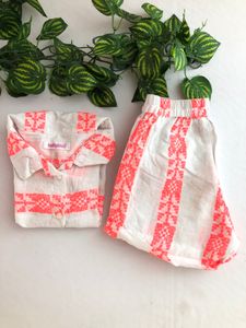 White&Pink Dress Set(Girl’s)