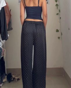 Sparkling Wide Leg Pants